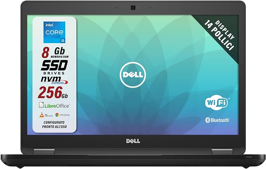 PORTATIL DELL LATITUDE 5480 CORE i5 6300U